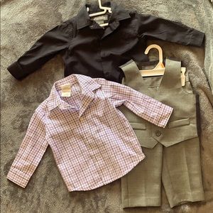 Baby boy clothes - Van Heusen suit and tie set